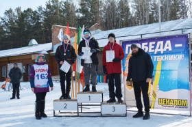 На лыжной базе &quot;Снежинка&quot; состоялся Чемпионат и Первенство Сосновоборска по лыжным гонкам.